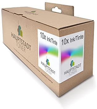 HAUPTSTADT TONER Tinte 10x Premium kompatibel mit HP PageWide Pro 452 477 552 Managed P55250 P57750 ersetzt 973X
