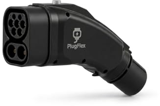 PlugFlex CCS to CHAdeMO EV Charging Adapter with Carrying Case, Compatible with Nissan Leaf