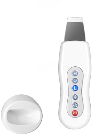 Espátula Ultrasonica Facial Profesional, Limpiador Ultrasónico Facial, Peeling Ultrasonico Facial Profesional, Espatula Ultrasonica para Limpieza Profunda Y Cuidar La Piel