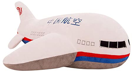 Generisch 2026 40 cm Flugzeug Plüschtier für als weiches Schlafkissen kuschelige Puppe (B, One Size)