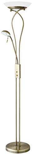 Deckenfluter 2-flammig Farbe: Bronze