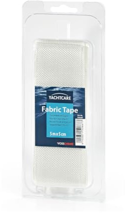 Yachtcare Fabric Tape: Glasgewebeband 225g/m² - 5cm x 5m