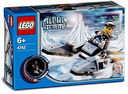 Lego Alpha Team 4742 - Motorschlitten, 57 Teile