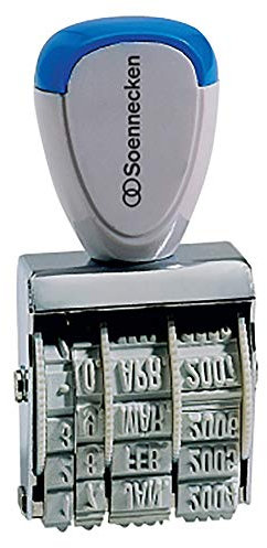 Soennecken Datumstempel 3831 Monat in Buchstaben 4x27mm