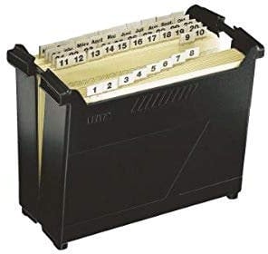 Leitz Alpha 19070095 Suspension File Box Black Polystyrene Empty