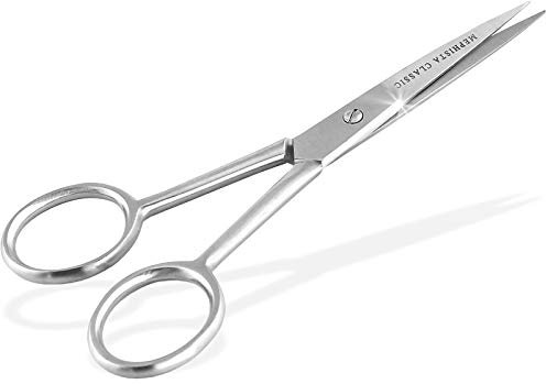 Schneiderschere Stoffschere Nähschere Mikroverzahnt - 11,5 cm - Edelstahl mit Etui