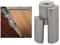 Nuk3y Door Saver 3 III Hinge Pin Stop for Residential Doors Fits All 3 to 4-1/2 Hinges, Satin Nickel by Nuk3y