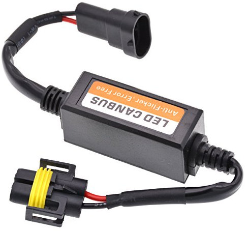 KATUR Auto-LED-Scheinwerfer, Canbus, fehlerfrei, LED-Decoder, H11/H8/H9/H16, Plug & Play, Computer-Warnunterdrücker & Anti-Flimmern (2 Stück)