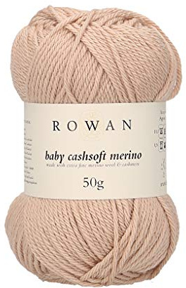 Rowan 9802218-00103 Handstrickgarn, 57% Wolle, 33% Polyacryl, 10% Kaschmir, Camel, onesize