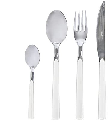 SET POSATE FAST IN ACCIAIO INOX, 24 pezzi NOCCIOLA EME POSATERIA