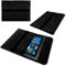 NAUCI Tablet Schutzhülle kompatibel mit VALE Tablet V12E LTE-8128 Tasche aus Filz mit Innentaschen Sleeve Hülle Cover Schutz Case, Farbe:Dunkel Grau