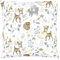 TupTam Kinder Kissenhülle Kissenbezug Dekorativ Gemustert Kinderzimmer, Farbe: Wilde Tiere, Größe: 80 x 80 cm