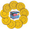 ALPXUXP 125mm Schleifpapier Klett Schleifscheiben 8 Loch Rund für Exzenterschleifer Schleifblätter(Mit Korn P40 P60 P80 P120 P180 P240 P320 P400 P600 x10) Profi Für Holz und Metall Entrosten-90 Stück