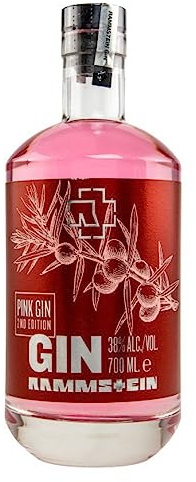 Rammstein Pink Gin Limited Edition 2 0,7 Liter 38% Vol.