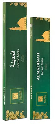 Karamat Collction - Räucherstäbchen (AL Madinah, 15 bâtonnets / 1h de Combustion par Baton)