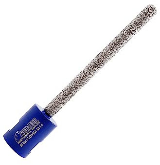 SHDIATOOL Diamond Mortar Raking Bit - 8 mm x 100 mm, M14 Thread Diamond Mortar Cutter for Old Mortar, Blown, Damaged Brick or Natural Stone Removal