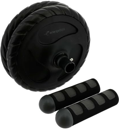 energetics Unisex – Erwachsene Pro Bauchtrainer, Black/Grey Dark, Einheitsgröße
