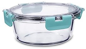 Quid Purity Récipient hermétique en verre 15,8 x 7 cm - 64 cl Transparent