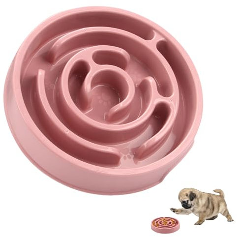 Slow Feeder Dog Bowl Dog Bowl Dog Slow Feeder Bowl Bloat Stop Food Slow Bowl Food Bowl For Cats & Puppy New Maze Design
