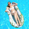 CLHXWU Matelas Gonflable Piscine,Flottant Hamac Gonflable,Lit Flottant Gonflable avec Filet Après Avoir Gonflé 78 X 150 cm Convient Aux Adultes Et Aux Enfants