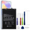 Vvsialeek BN5E Batterie de rechange, compatible avec Xiaomi, Poco X4 Pro, Redmi Note 11 Pro, 5G, avec kit d'outils