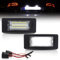 GSOWO LED Kennzeichenbeleuchtung für A-udi A1 S1 A4 B8 8K A5 A6 C7 A7 VW GOLF 6 Variant J-etta Passat 3C B6 Shara-n SEAT Alhambra 2 Ibiza S-ko-da Oktavia 3, 24 SMD Nummernschildbeleuchtung, 2 Stücke