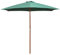 Xichuzi Sonnenschirm, Sonnenschutz Garten, Sonnenschirm Terrasse, Balkonsonnenschirme, Balkon Sonnenschutz, Balkon Sichtschutz Uv-Schutz, 270×270 cm Holzstange Grün