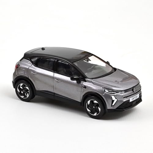 Renault Captur 2024 Cassiopeia Grau und Schwarz 1:43