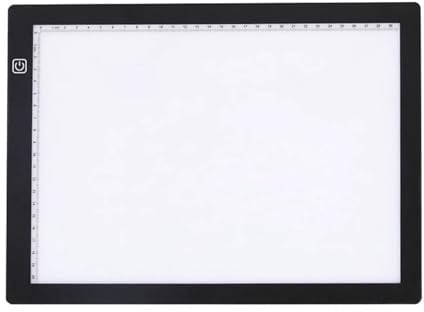 Vituord Diabetrachter-Leuchtplatte, 31 X 43 cm, Ultradünne LED-Hintergrundbeleuchtung, Stufenlose Dimmfunktion, Diascanner, Digitalisierer, Diabetrachter