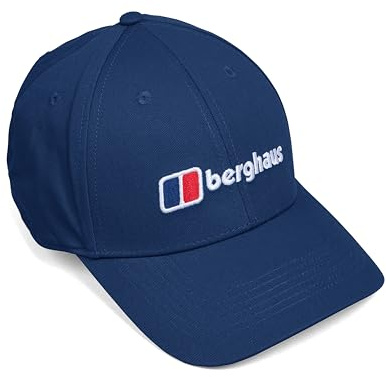 Berghaus Herren Logo Recognition Baseball Cap | Snap Adjuster, Grau, Einheitsgröße
