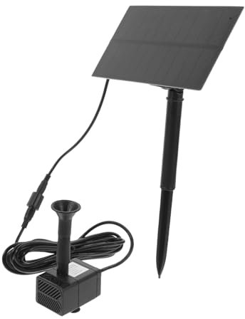 Toddmomy Fuente Solar para Estanque Bomba Solar para Exterior Independiente para Jardín Piscina y Decoración De Agua