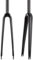 LYDSB Forcella Anteriore per Bici da Corsa Leggera con Freno a C in Fibra di Carbonio 700C 3K da 1-1/8'', Tubo Dritto/Conico Senza Filettatura, 28,6 mm (Colore: Nero Opaco, Dimensioni: t