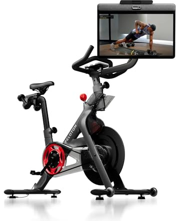 Peloton Exercise Bike+, Indoor Stationary Cross Training Bike+ for Home | HD Swivel Screen, Space-Friendly Exercise Equipment for Home Workouts, Cardio Fitness, Yoga & Strength Routines
