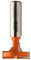 CMT 950.603.11 Fresa per Scanalature a T in Hw, Grigio/Arancio