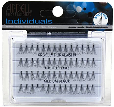 Ardell DuraLash Lot de 56 faux-cils courbés de taille moyenne Noir