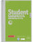 Brunnen 5 x Kollegblock Student A4 kariert 70g/qm 80 Blatt Recycling grün