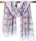 GURU SHOP Leichter Pareo, Sarong, Handbedrucktes Baumwolltuch - rot Kombination 16, Herren/Damen, Baumwolle, 190x120 cm