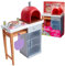 Barbie Outdoor Furniture Set, Brick Pizza Oven