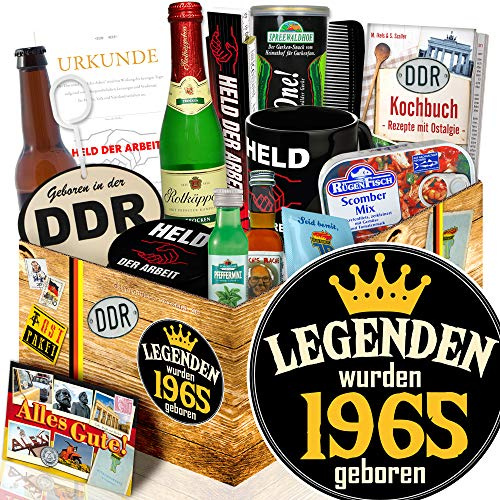 Legenden 1965 + Geburtstagsgeschenk Freund + Männerset DDR