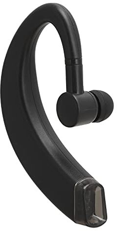 Dpofirs Auriculares inalámbricos Bluetooth con Gancho para la Oreja, Auriculares Deportivos Impermeables con cancelación de Ruido, Auriculares Individuales inalámbricos HiFi con Bluetooth(Negro)