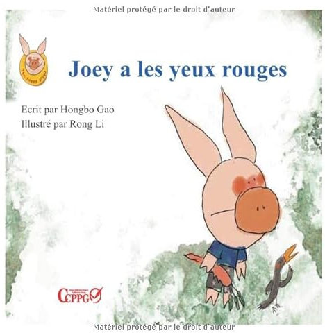 Joey a les yeux rouges
