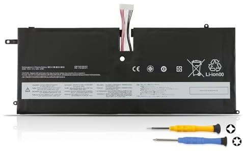 45N1070 45N1071 Laptop Batteria per Lenovo ThinkPad X1 Carbon Gen 1, X1 Carbon Ultrabook 1st Gen 2012/2013 i5-3317U i5-3337U i5-3427U i7-3667U Type 34xx 3443/3444/3446/3448/3460/3462/3463 4ICP4/51/95