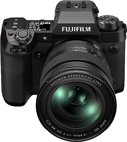 FUJIFILM X-H2 Mirrorless Camera with 16-80mm Lens (Renewed)