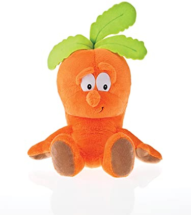 Goodness Gang Plushy Toys - Soft and Safe Stuffed Animals for Kids - Machine Washable and Perfect for Playtime and Bedtime - Full Collection Plush - Carrot