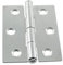 Scharnier aus Edelstahl 6 Stück, Türscharnier 50X60X0,8 mm, Schanier Klappbar aus A2, V2A - NIRO, Nirosta
