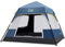 OutdoorMaster Zelte, 4/6/8 Personen Campingzelt mit Dark Space Technologie, einfacher Aufbau in 60 Sekunden, wetterfestes Pop-Up-Zelt für Camping mit Top-Regenfliege, sofortiges Kabinenzelt (Upgrade