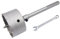 Laiwei Broca para hormigón de 68mm con broca SDS y adaptador 220mm MAX, broca hueca de metal duro para paredes de ladrillo, hormigón, bloques de hormigón, etc. (68mm+220mm SDS MAX)