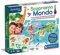 Clementoni - Sapientino Plus- Wir entdecken 6 Jahre lehrreich über Geographie, Geographie der Welt, Weltkarte, Spiel Planet Erde, Puzzle für Kinder, Made in Italy, italienische Farbe, 16597