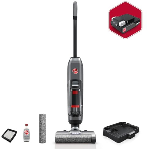 Hoover ONEPWR Streamline Cordless Hard Floor Cleaner Machine, Portable Floor Cleaning Machine, Self Cleaning System, Wash and Dry Mode, Ideal for Hardwood, Luxury Vinyl, Tile and More