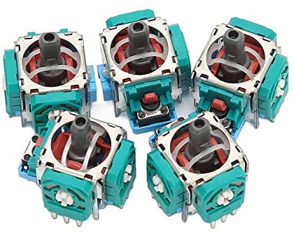 3D Joystick Analog Stick, 5Pcs Replacement Joystick Game Controller Analog Stick Module for Game Controller